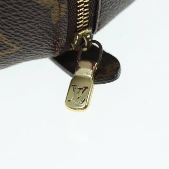 LOUIS VUITTON Monogram Trousse Demi Ronde Cosmetic Pouch M47520 LV Auth 89926 - Picture 8 of 16